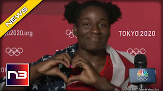 AMERICAN HOPE: Olympic Champion Stands Up For USA After Winning Gold