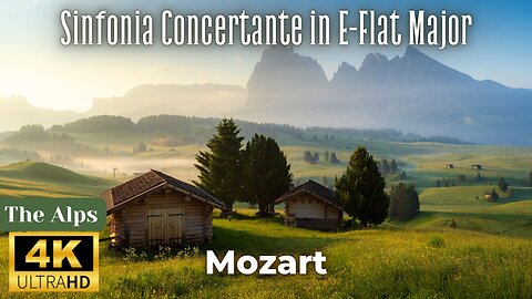 Mozart - Sinfonia Concertante in E-Flat Major (Alps 4K)