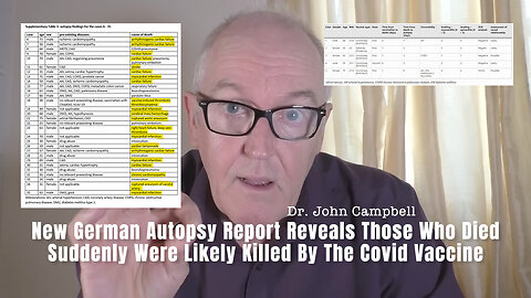 New German Autopsy Report Reveals Those Who Died Suddenly Were Likely Killed By The Covid Vaccine