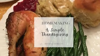 A Simple Thanksgiving