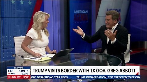 Trump Visits Border with Tx Gov. Greg Abbott