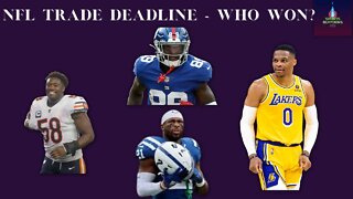 NFL Trade Deadline - Who Improved?