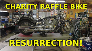 Charity Raffle Bike Resurrection Part 1: Tear down