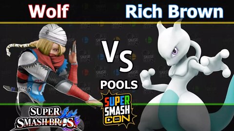 TSG|Wolf (Sheik) vs. PG|Rich Brown (Mewtwo) - Wii U Singles Pools - SSC2017