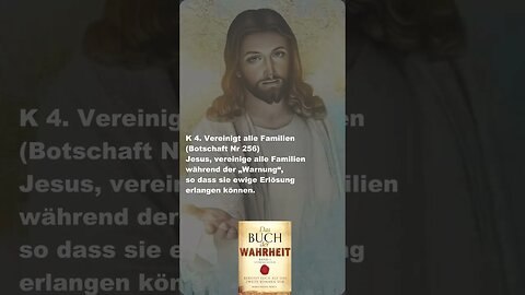 Kreuzzugsgebet 4: Vereinigt alle Familien - aus Botschaft Nr 256