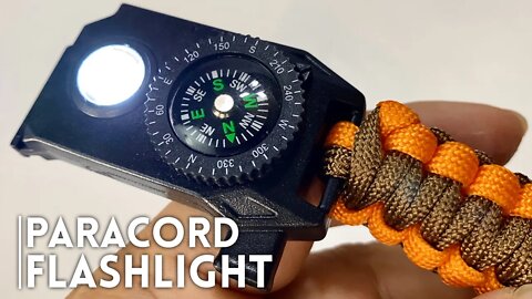 Paracord Survival Bracelet with LED Flashlight Review
