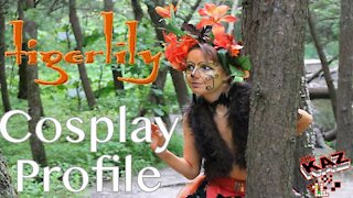 Cosplay profile: Tiger Lily Dayter as a woodland sprite