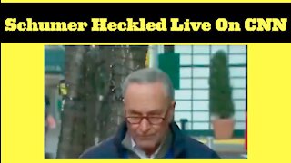 Schumer Heckled Live On CNN