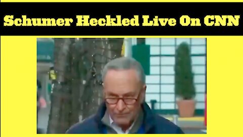 Schumer Heckled Live On CNN