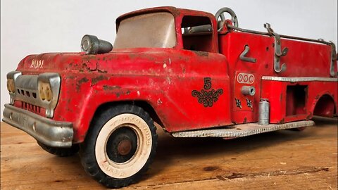 1961 Tonka Fire Truck Restoration