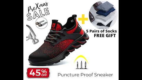 Anti-Puncture and Breathable Sneaker