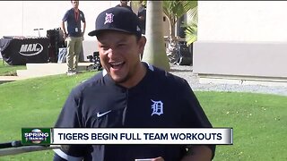 First full-squad workouts begin at Spring Training