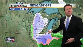 Michael Fish's NBC26 Storm Shield weather forecast