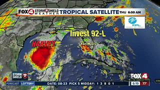 Tropical Update 6am Thursday -- T.S Harvey threatens Texas