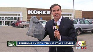 Amazon items can be returned to Kohl's