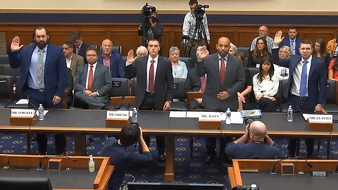 FBI Whistleblowers Opening Testimony Weaponizing Fed Gov Hearing