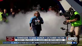 Tennesse Titans honor 1 October victim