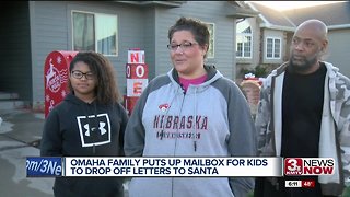 West O family sets up mailbox for Santa letters