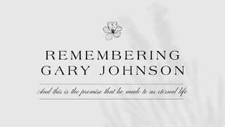 Gary Johnson Memorial Service