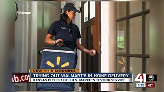Walmart tests in-home grocery delivery in Kansas City