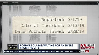 Pothole claims: waiting for answers from the city