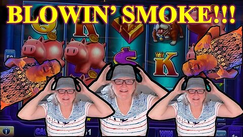 Slot Play - Piggie Bankin', Lock-it-Link - Don't Blow Smoke in My Face!!!