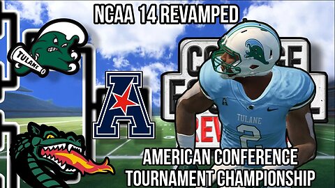 I Put The ENTIRE American Conference In A TOURNAMENT!! | NCAA 14 Revamped