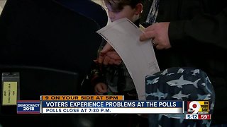 Voters experience problems at the polls