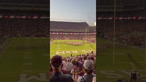The Historic Debut of Aggie Band's Block T Formation at Kyle Field 2023