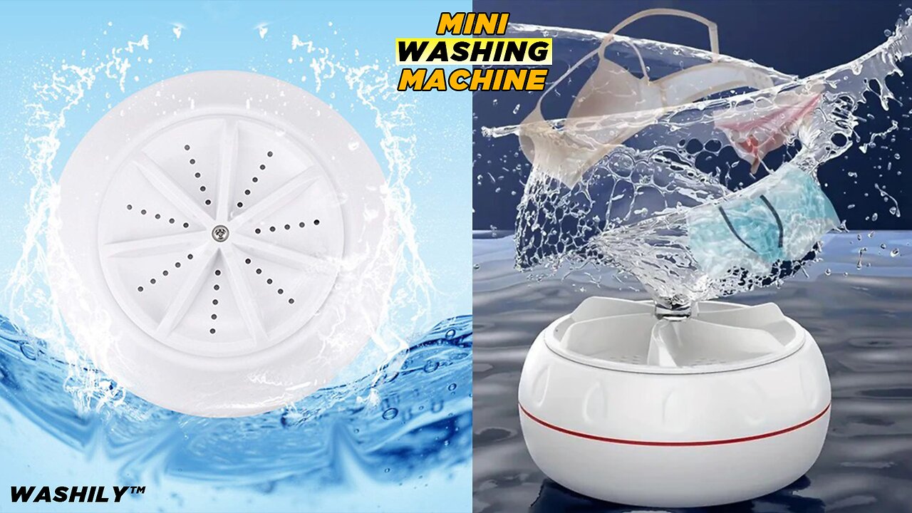 Mini Foldable Washing Machine Undergarments and use in travel Ultrasonic  Best Cleaning Machine at Rs 1500, Mini Washing Machine in Surat