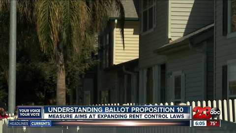 Proposition 10 aims at expanding rent control laws