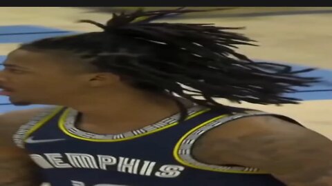 Ja morant Poster Dunk and Buzzer beater shot against spurs #shorts