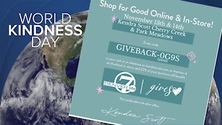 Kendra Scott celebrates World Kindness Day by donating 20% of proceeds to Denver7 Gives on Nov. 13