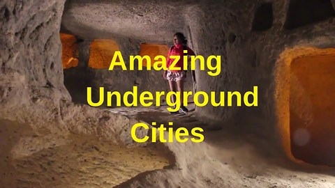 Adventurers explore Turkey's underground hidden cities