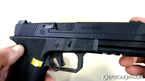 EMG SAI BLU Blowback CO2 Airsoft Pistol Table Top Review