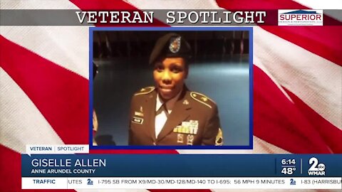 Veteran Spotlight: Giselle Allen of Anne Arundel County