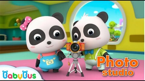 Panda Kiki Photographer📸 Baby Panda's Cooking Competition | Kids Role Play | BabyBus Game
