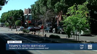 City of Tempe celebrates 150th birthday with history scavenger hunt