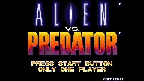 Alien vs. Predator (Arcade) Longplay