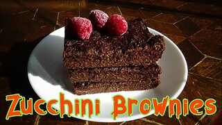 How to make Zucchini Brownies (low calorie)