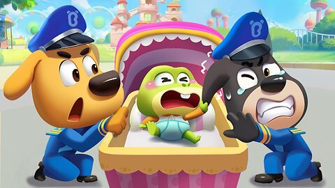 Police Takes Care of A Baby | Educational Videos | Cartoons for Kids | Labrador The Cartoon
