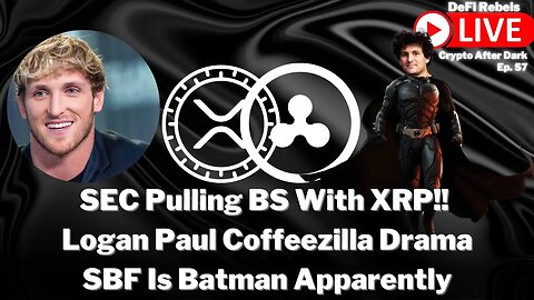 XRP VS. SEC | Logan Paul CryptoZoo NFT Coffeezilla Drama | SBF Is Batman? | Mango Markets Update