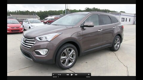 2013 Hyundai Santa Fe LWB Limited V6 Start Up, Exhaust, and In Depth Review