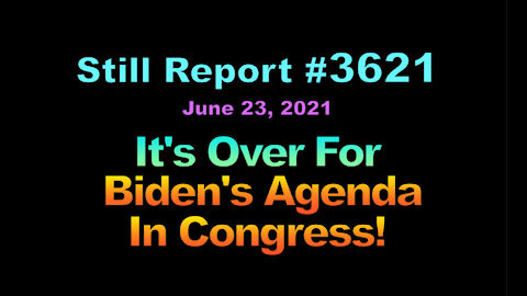 It’s Over For Biden’s Agenda in Congress, 3621