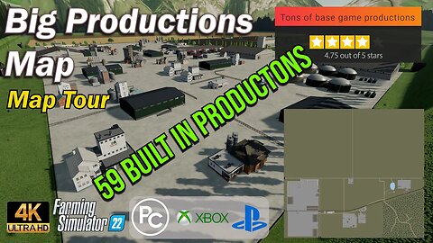 Big Productions Map | Map Tour | Farming Simulator 22