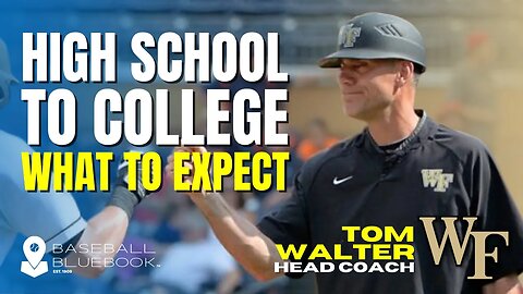 The Jump from High School Baseball to College, what to expect!