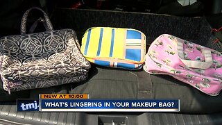 Germs could be lurking in your makeup bag