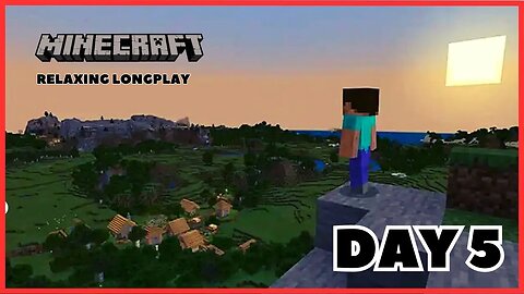 Minecraft Survival - Relaxing Longplay 100 DAYS FINISHING THE ROOF No Commentary 1.20 Episode 5