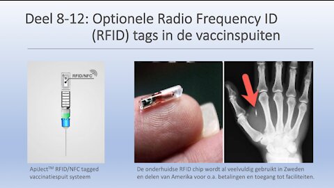Deel 8-12: Optionele RFID-tags in de vaccinatiespuiten