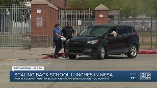 Scaling back school lunches in Mesa